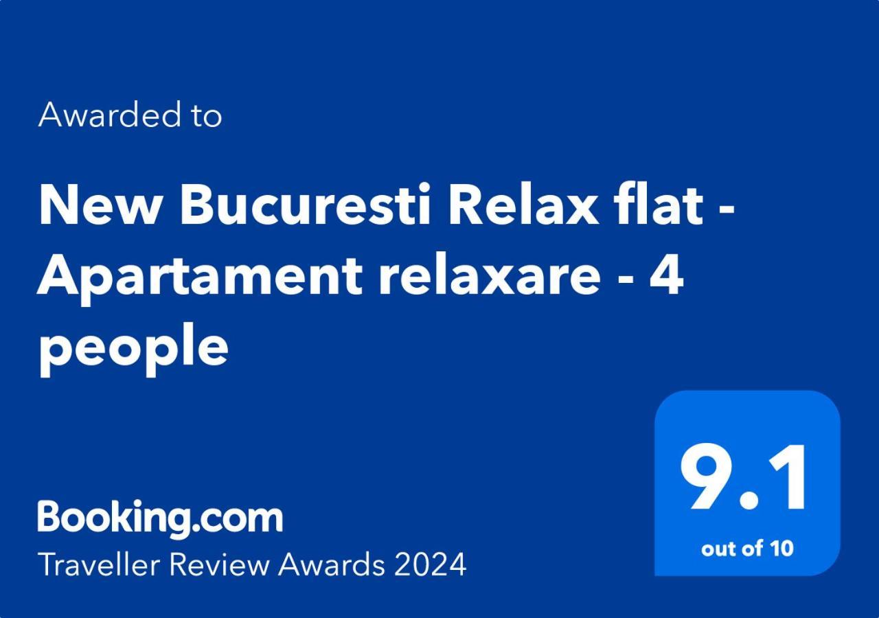 New Bucuresti Relax Flat - Apartament Relaxare - 4 People Lejlighed Eksteriør billede